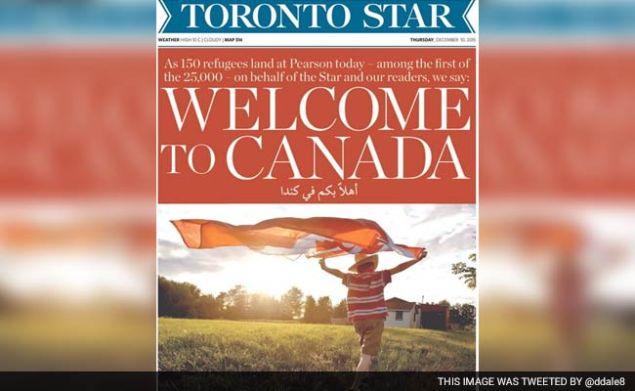 welcome to canada